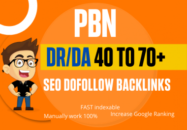 Build 50 High Quality PBN DA 40 to 70+ Backlinks Boost your Ranking