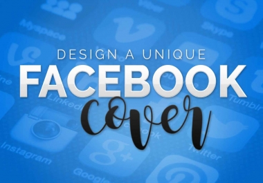 I will design a unique Facebook cover