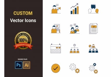 I will design professional App and Web Icons