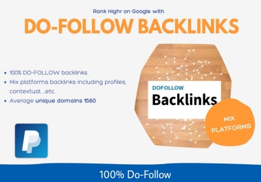 Get 500 Premium Quality Dofollow Backlinks