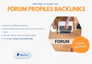 Get 1000 High Qoulity Forum Profile links