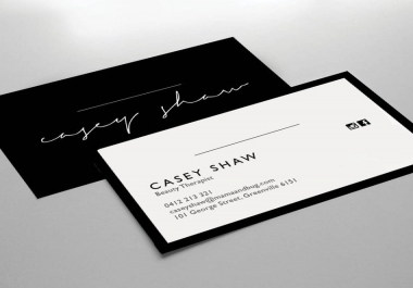 Cheap and Reliable Business Card 1 Hour