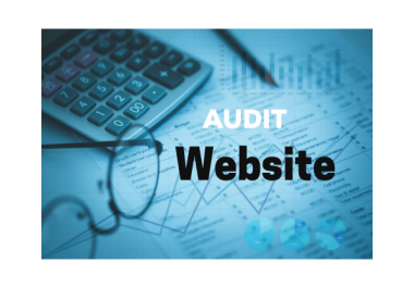 I will audit your present website completely with a report in 24 hours