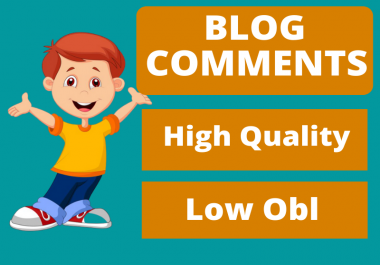 Blog Comments - I will do 50 blog comments for website