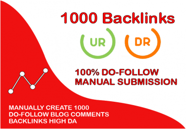 Get High Quality 1000 blog comment backlinks