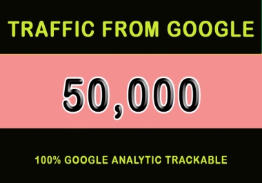I will send 50k Keyword targeted Organic Traffic