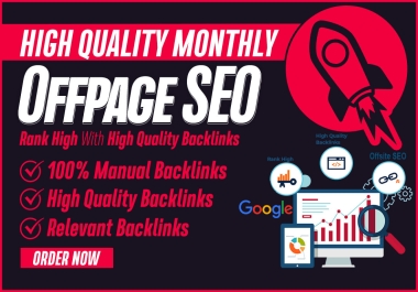 I will do monthly SEO service to improve traffic and boost your rankings