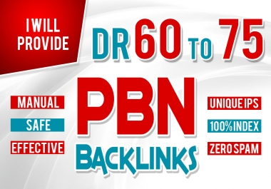 10 DR 74+ Permanant Homepage PBN Backlink