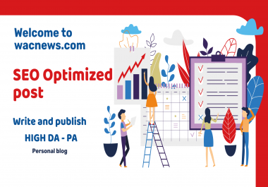 I will publish guest post on the home page to my blog,  WACNEWS