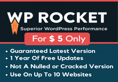 WP Rocket Caching Plugin For WordPress Money Back Guarantee