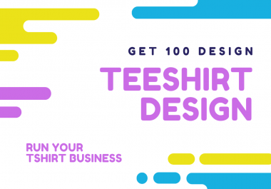I will create 100 TShirt Designs for your Print-On-Demand Store