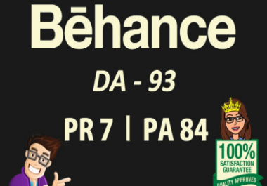 i can do guest post on Behance. com with article