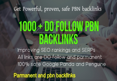 Get Extream 1000+ PBN Backlink in your website with HIGH DA/PA with unique website GET IT NOW!!