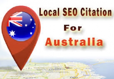 i will do 50 AUSTRALIA local business citation / business listing for ur business