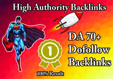 I Will Create 20 Dofollow Backlinks With 70+ DA Websites