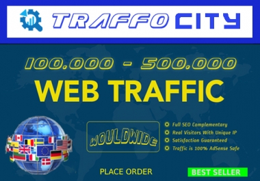 i will send send 100,000 real traffic to your website