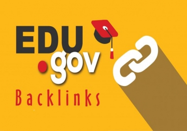 15 EDU GOV Backlinks + 15 DA90 HQ SEO Linkbuilding