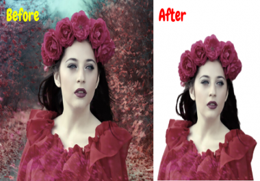 i will Remove 10 image Background or changing without any quality loss