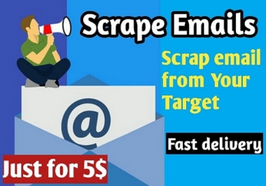 i Will Do Email Scrapping and Data Collection