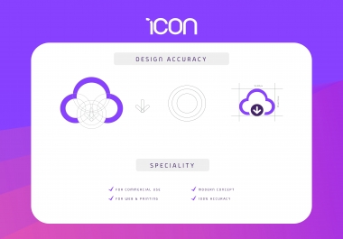 I will design professional custom icon set