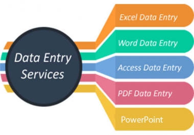 I will do perfect data entry,  data mining and web research