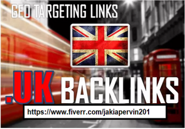 I will do 100 united kingdom based backlinks from local uk domains only