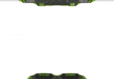 I Will Create Overlays For Streamers
