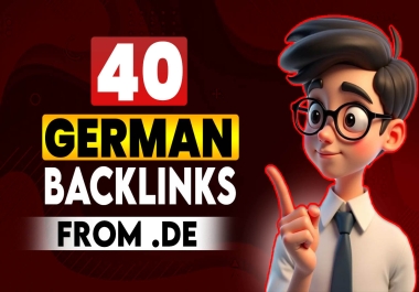 40 Manually Built German Backlinks from Trusted. DE Websites