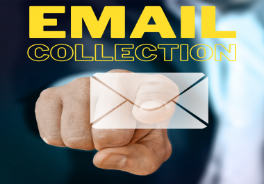 I Will Do Email Collection From Any Social Media,  At Very Low Cost