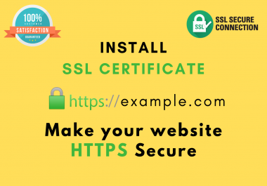 install ssl certificate https on your website