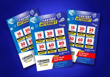 I will create a professional flyer for you business,  real estate,  event flyer