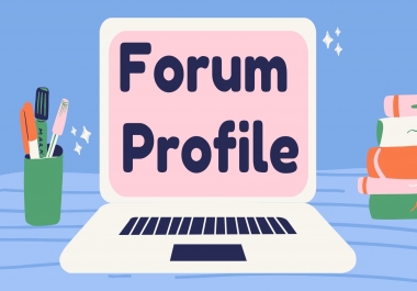 Create 122+ High-Quality Forum Profile backlinks for your website