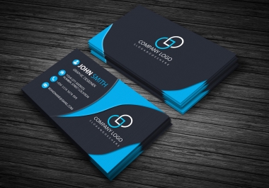 I will create your business card,  visiting card