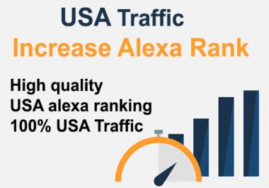 I will do USA alexa ranking backlink with web traffic organic targeted 100 backlinks