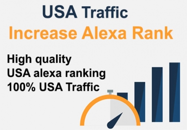 I will do USA alexa ranking backlink with web traffic organic targeted 100 backlinks
