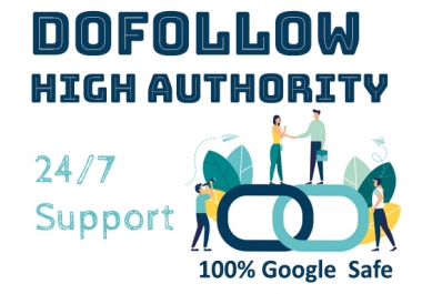 I will dofollow contextual high authority manual backlinks and SEO boost