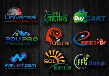 Hight quality and creative logo design for your business in 24h delivery