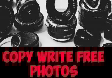 I will provide 50 copy write free photos