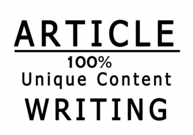 Get a SEO optimized 1000 words ARTICLE