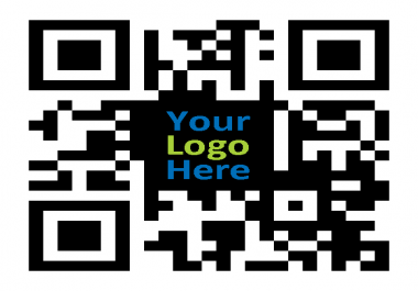 i will create a QR code for you the way you want it.
