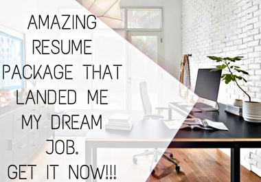 Get an exceptional resume and your dream job awaits you