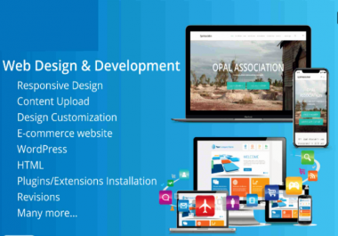 Wordpress full web developer and website designer