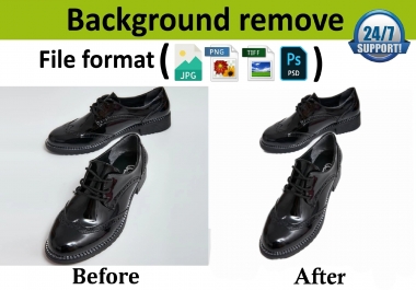 I will do remove your 10 product photos background professionally