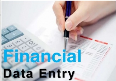 I will do fast and accurate data entry jobs as per your requirement