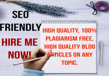 High Quality,  500 word SEO blog and website posts on any Health,  fitness and wellness