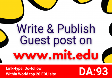 Publish a guest post on mit dot edu