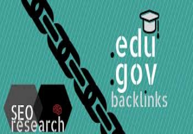 Get 22 EDU and GOV US base Authority Back links for google ranking