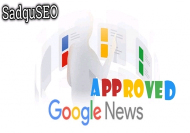 write and publish your article on GOOGLE NEWS APPROVED 