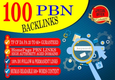 Create manual 100 PBN high DR90 permanent homepage dofollow backlinks