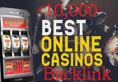 High quality 10,000 high DA50+ SEO backlinks casino-poker-gambling-Judi-Bola-Ufabet related website
